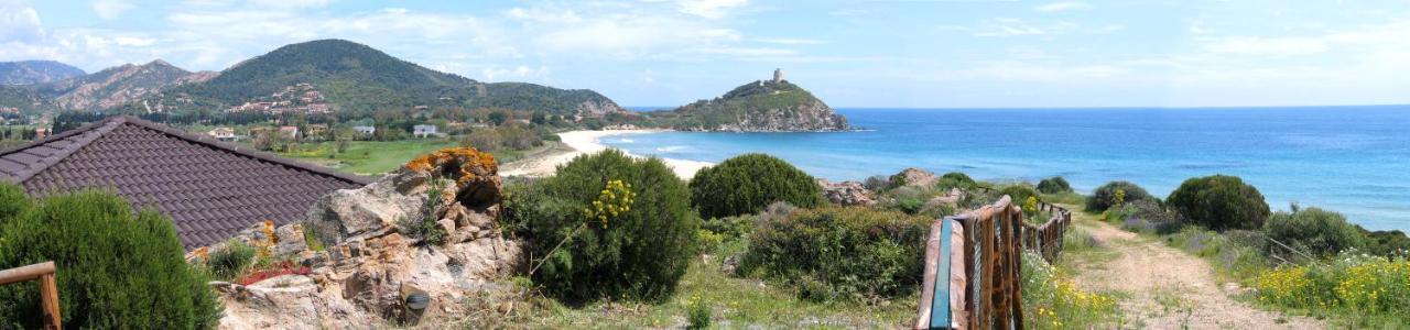 Case Sul Mare Residenze Di Bes Chia Dış mekan fotoğraf